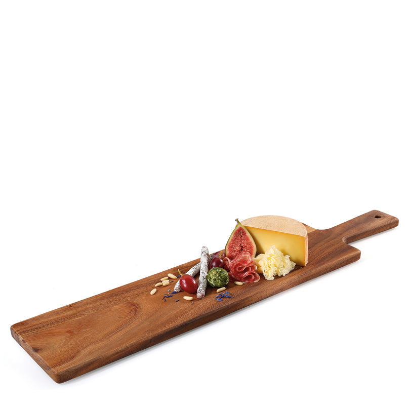 Tagliere da portata/baguette, utilizzabile su entrambi i lati cm 60x13x1,5