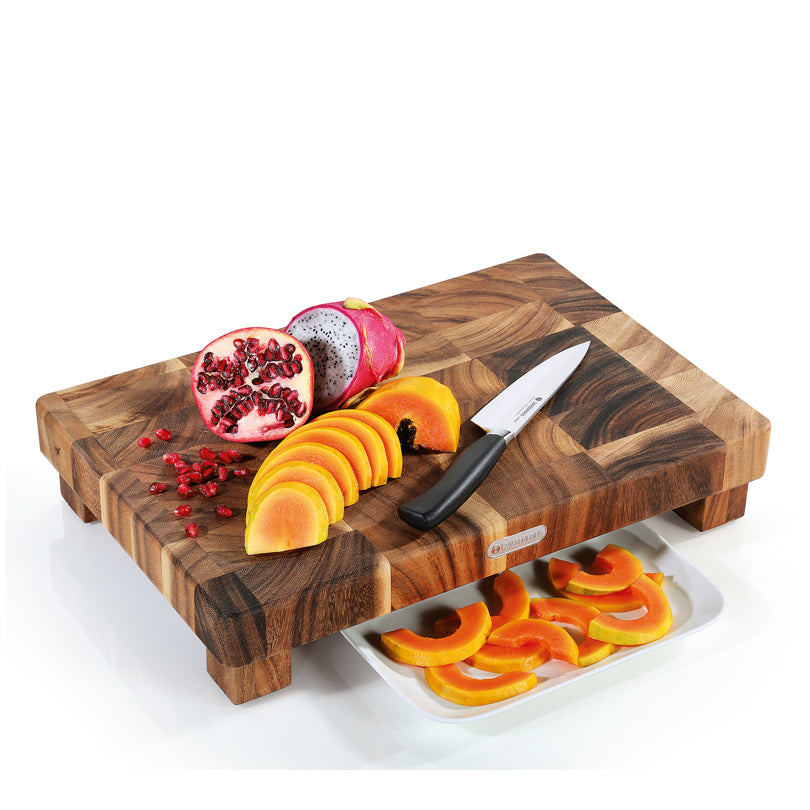 Tagliere alto con piedini antiscivolo cm 45x30x8,5