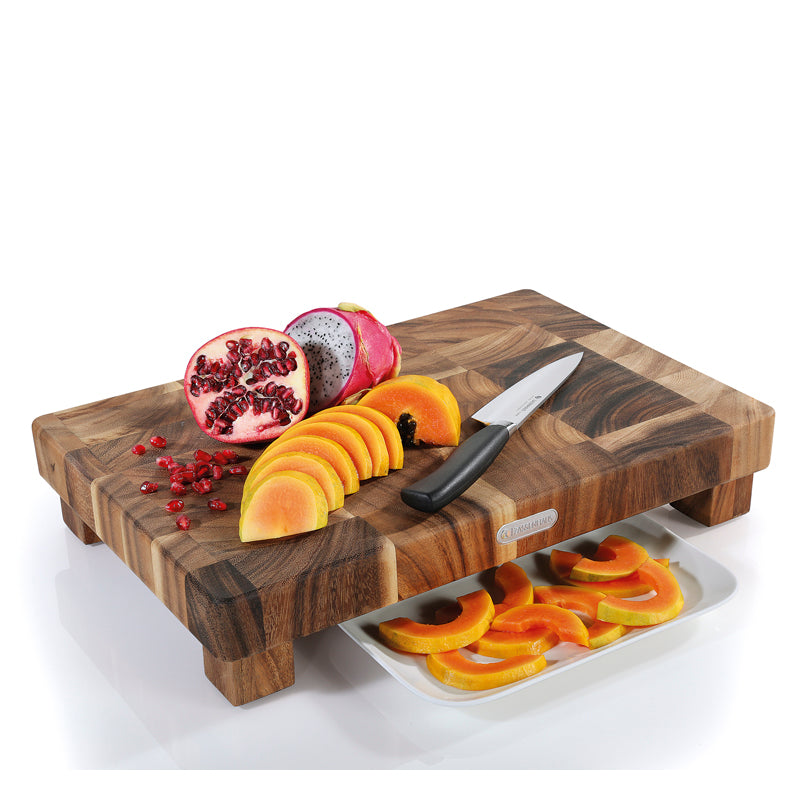 Tagliere alto con piedini antiscivolo cm 45x30x8,5