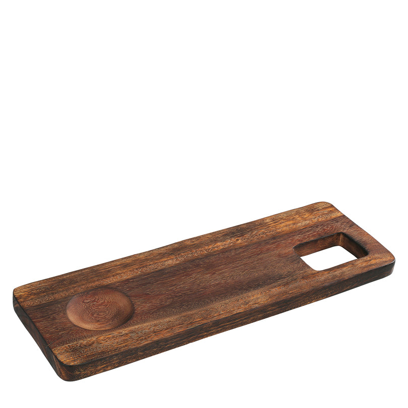 Tagliere da portata, utilizzabile su entrambi i lati cm 58x20x3