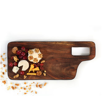 Tagliere da portata con manico cm 46x20x3