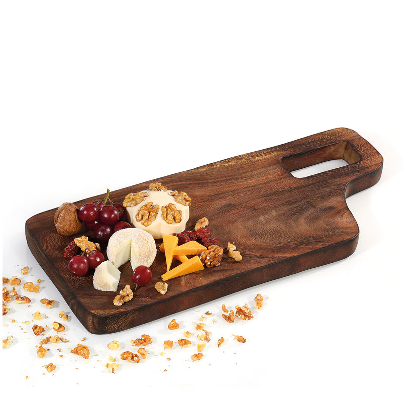 Tagliere da portata con manico cm 46x20x3