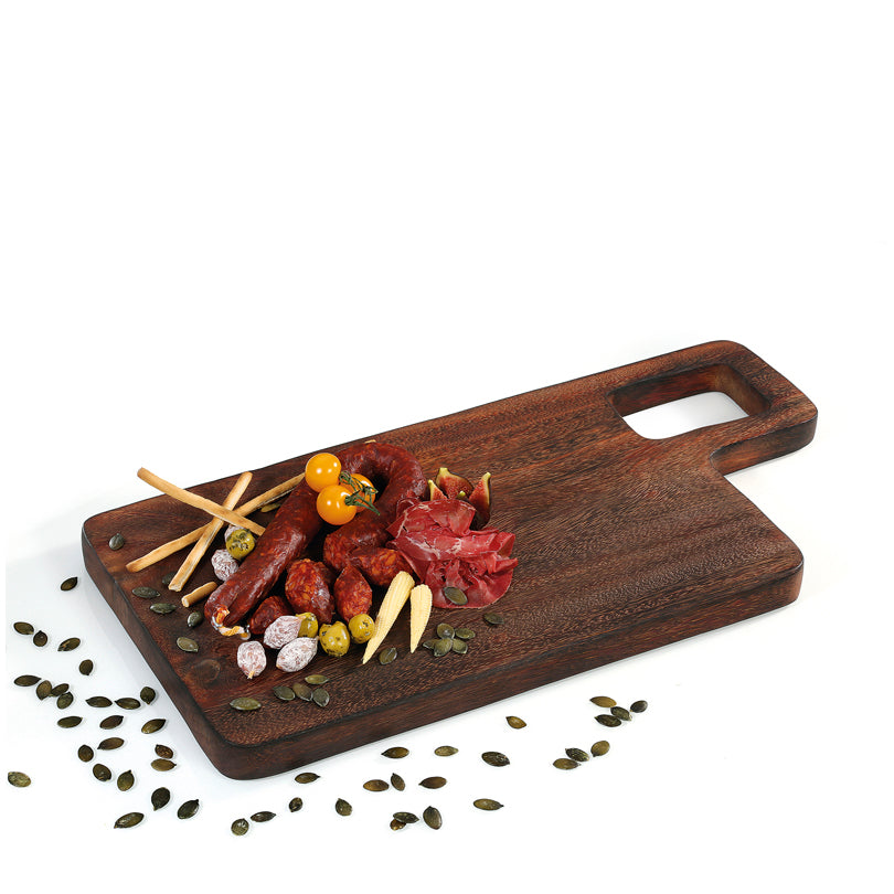 Tagliere da portata con manico cm 51x25x3