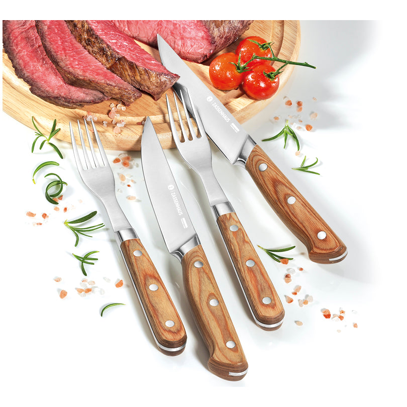 Posate bistecca, confezione 2 pezzi cm 13/23,5