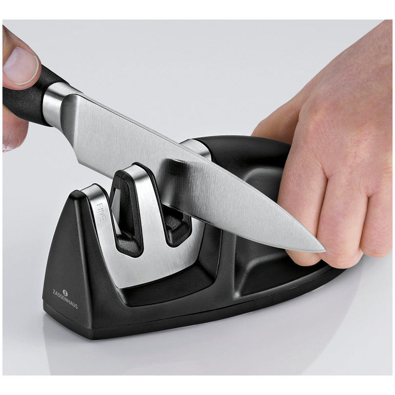 Affilacoltelli a 2 fasi cm 10x5