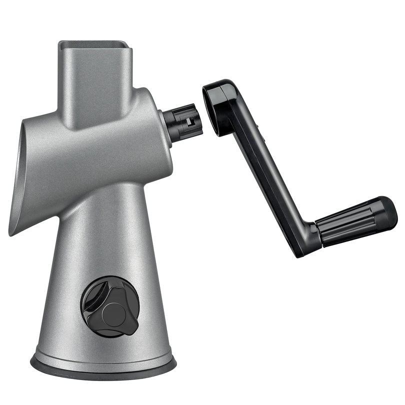 Grattugia a manovella "Robusto" con 3 rulli cm Ø12x25,5