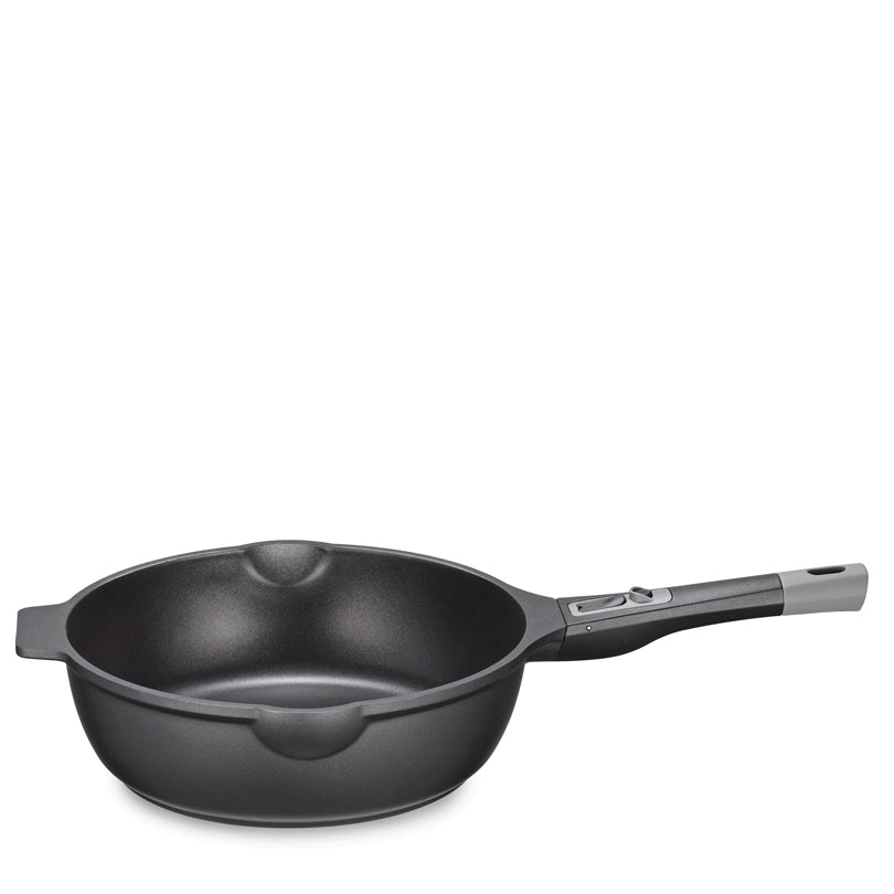 Padella "Milano" alta con manico staccabile cm Ø28x8,5