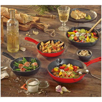 Padella da portata "Provence" con pratici beccucci su entrambi i lati cm Ø16x4