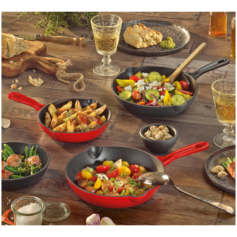 Padella da portata "Provence" con pratici beccucci su entrambi i lati cm Ø16x4