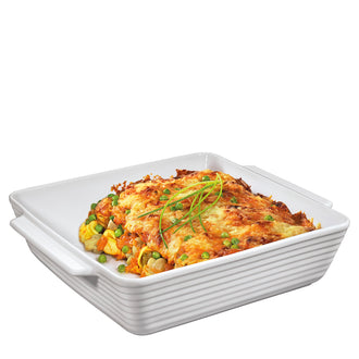 Pirofila quadrata "Burgund" l 1,3/cm 28x24x6,5