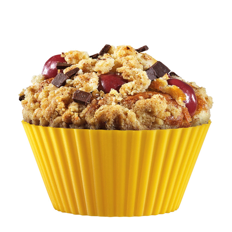 Stampo/Pirottini muffin "Bake", in confezione assortita da 6 pezzi ml 70/cm Ø7x3