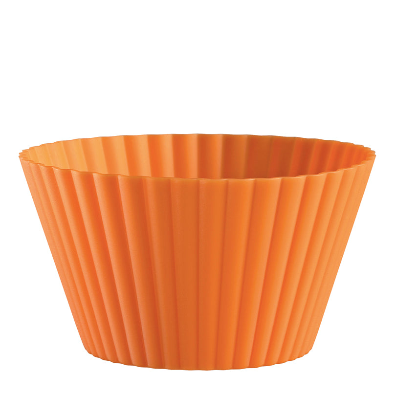 Stampo/Pirottini muffin "Bake", in confezione assortita da 6 pezzi ml 180/cm Ø9x5