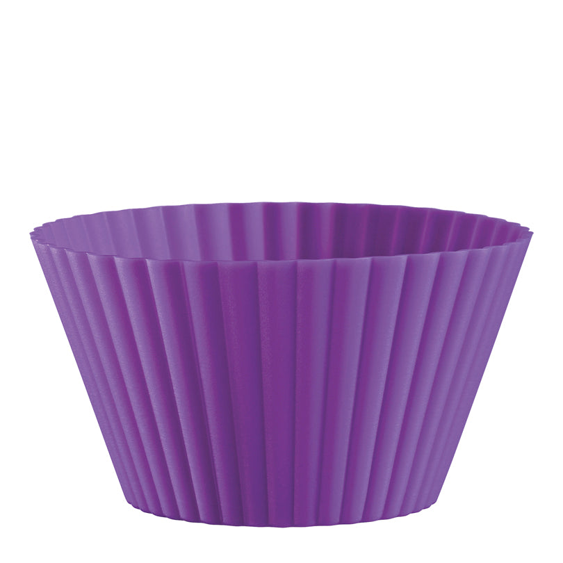Stampo/Pirottini muffin "Bake", in confezione assortita da 6 pezzi ml 180/cm Ø9x5