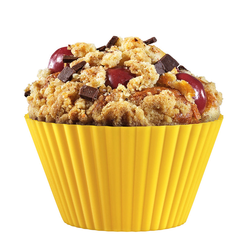 Stampo/Pirottini muffin "Bake", in confezione assortita da 6 pezzi ml 180/cm Ø9x5