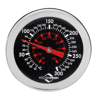 Termometro analogico per fritti con sonda e pratico clip cm Ø5,5x20/21