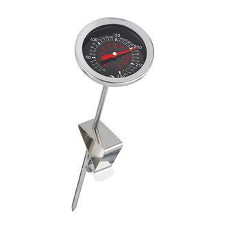 Termometro analogico per fritti con sonda e pratico clip cm Ø5,5x20/21