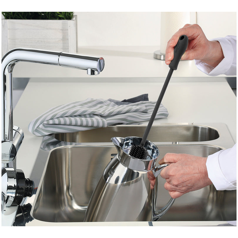 Spazzola "Trend", per pulire caraffe, borracce termiche ecc. cm Ø3,5x31