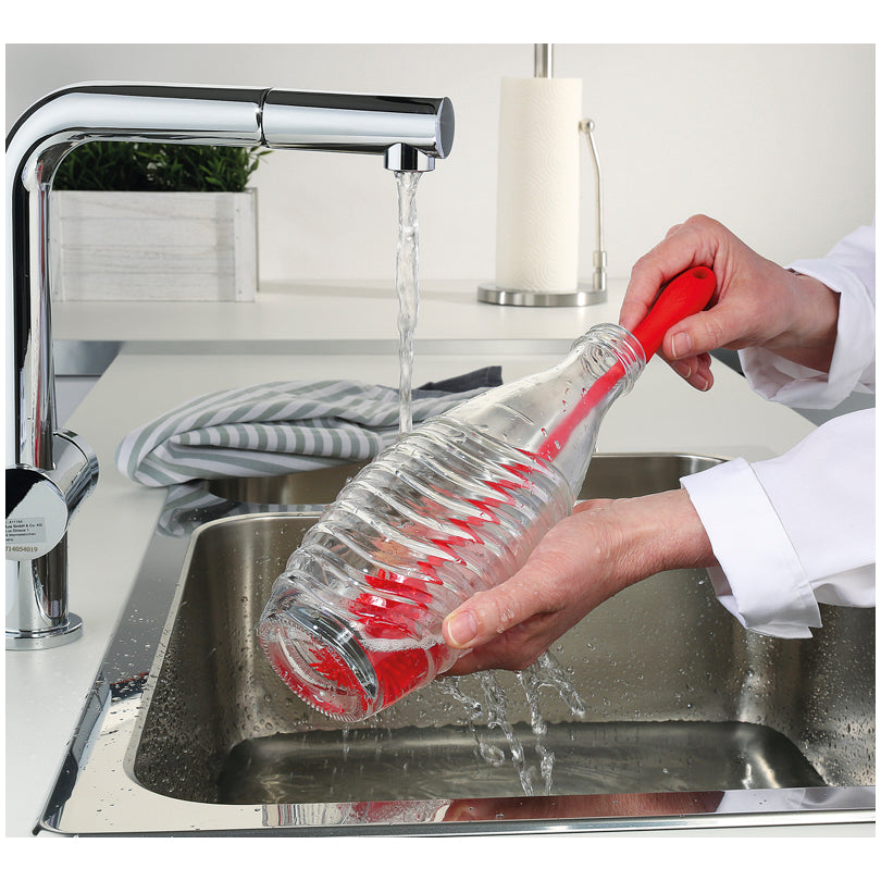 Spazzola "Trend", per pulire caraffe, borracce termiche ecc. cm Ø3,5x31