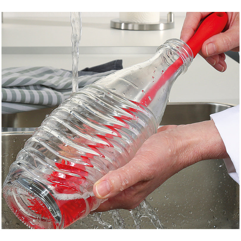 Spazzola "Trend", per pulire caraffe, borracce termiche ecc. cm Ø3,5x31