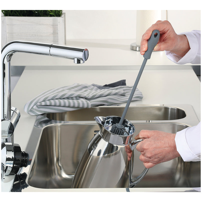 Spazzola "Trend", per pulire caraffe, borracce termiche ecc. cm Ø3,5x31