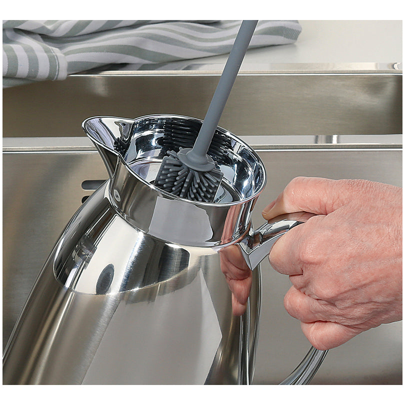 Spazzola "Trend", per pulire caraffe, borracce termiche ecc. cm Ø3,5x31