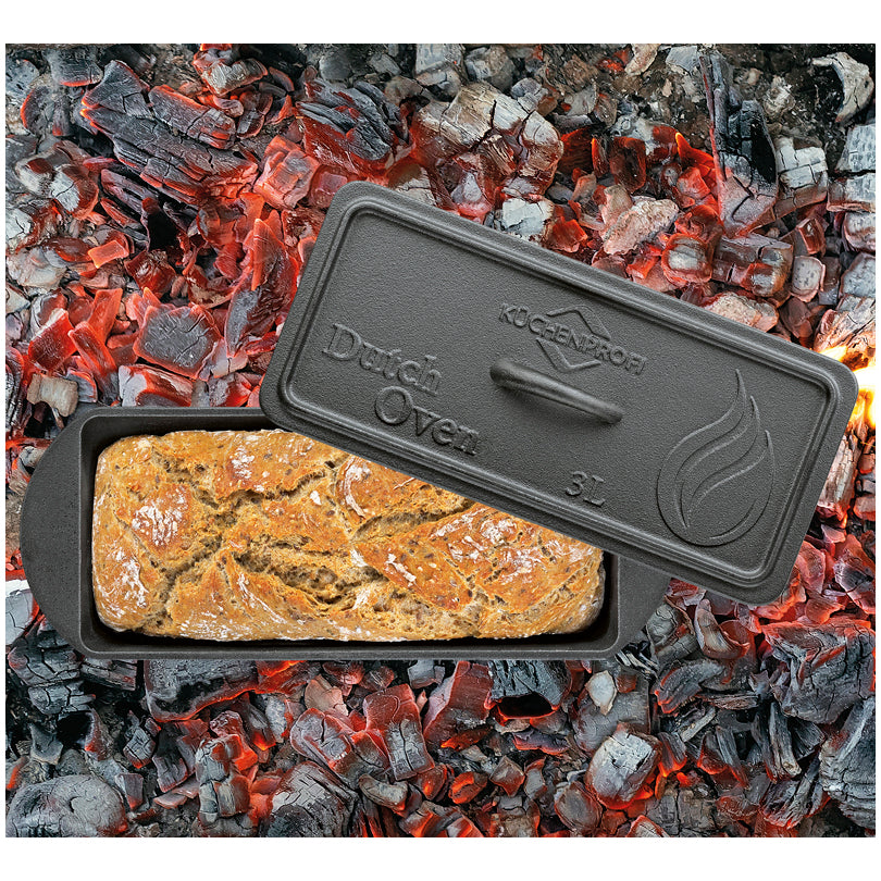 Stampo Plumcake "BBQ - Dutch Oven" l 3/cm 28x12,5x11