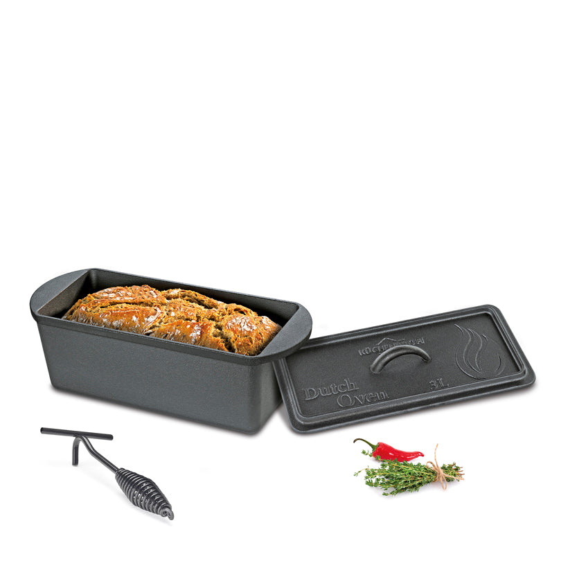 Stampo Plumcake "BBQ - Dutch Oven" l 3/cm 28x12,5x11