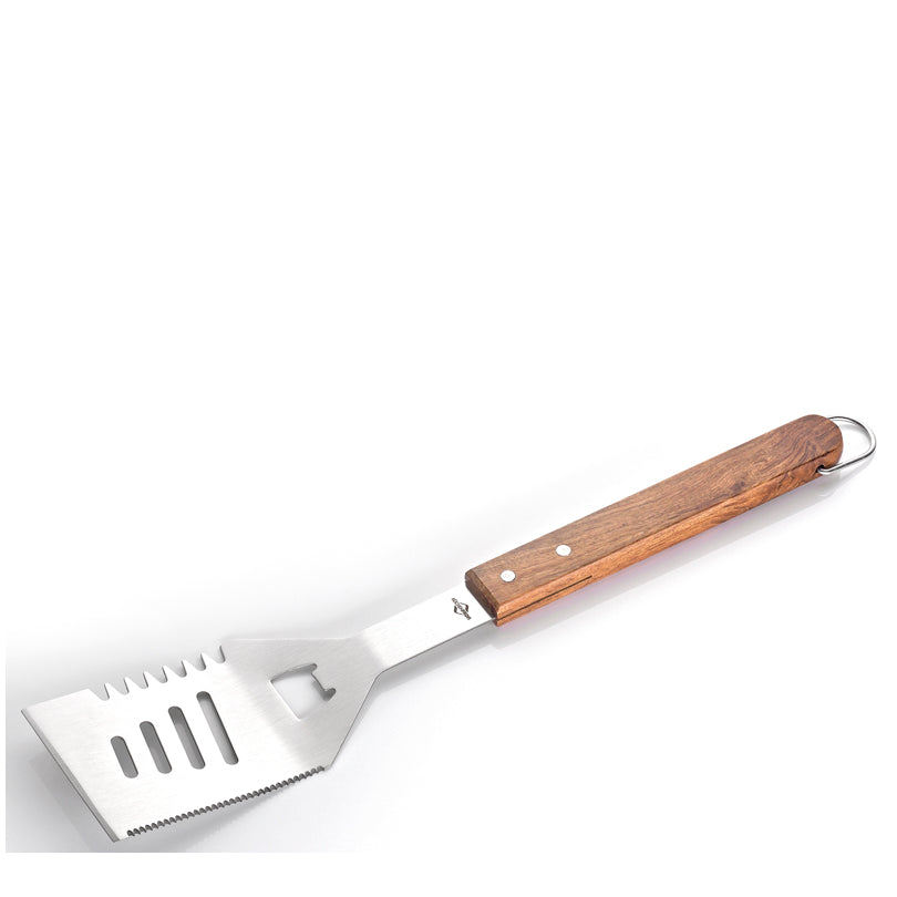 BBQ-Set "Texas" 8 pezzi, con borsa nera in nylon