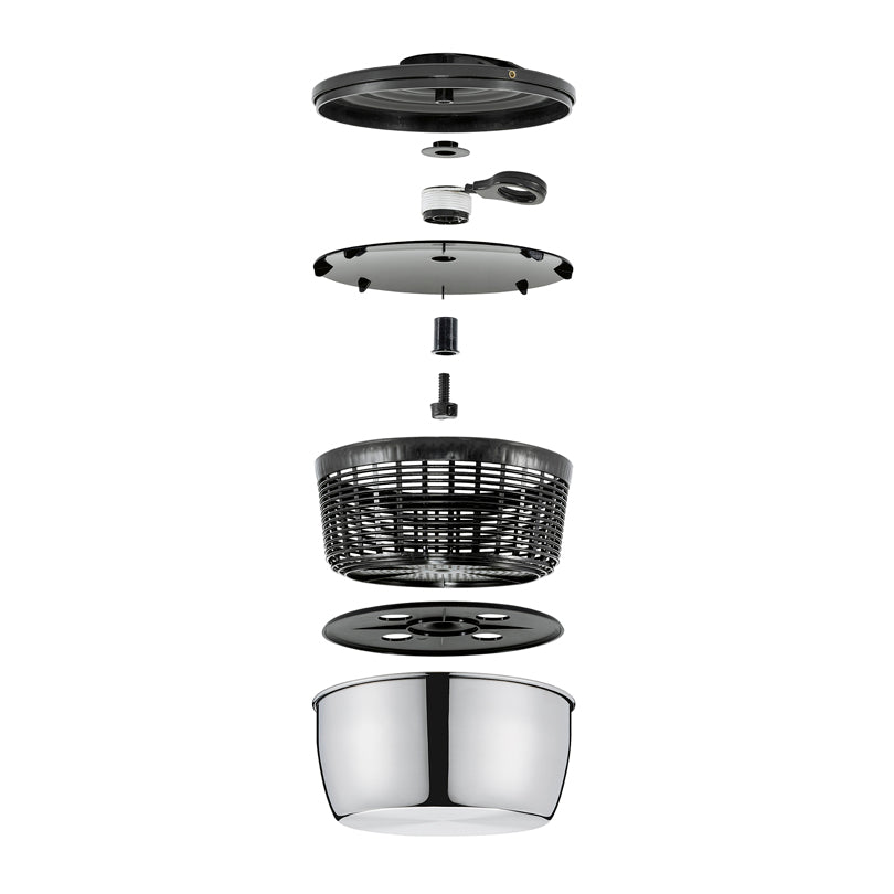 Centrifuga per insalata "Wave", 4 pezzi l 3,25/cm Ø24,5x15,5