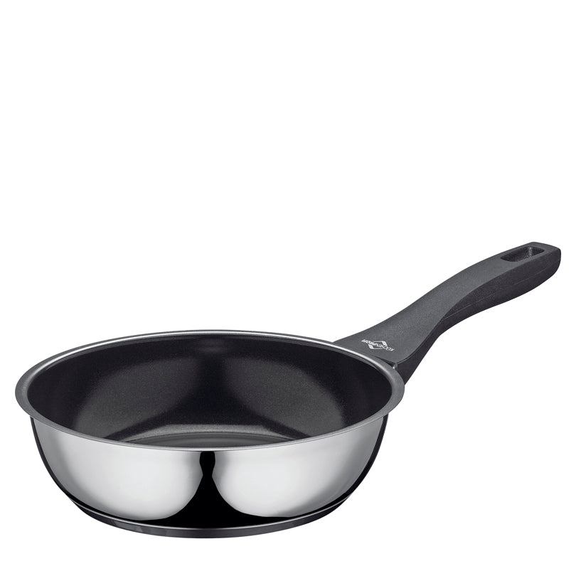 Padella alta "Roma" con rivestimento antiaderente (privo di PFAS) cm Ø20x5,5