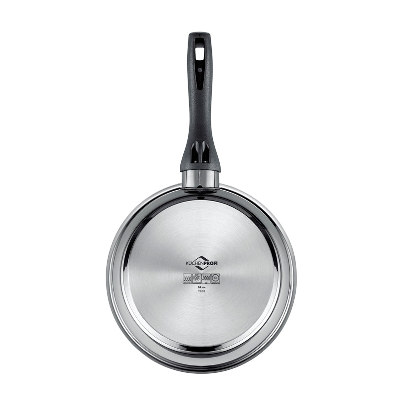 Padella alta "Roma" con rivestimento antiaderente (privo di PFAS) cm Ø24x5,5