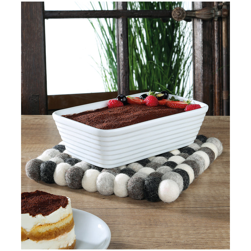 Sottopentola quadrata "Lana" cm 21x21