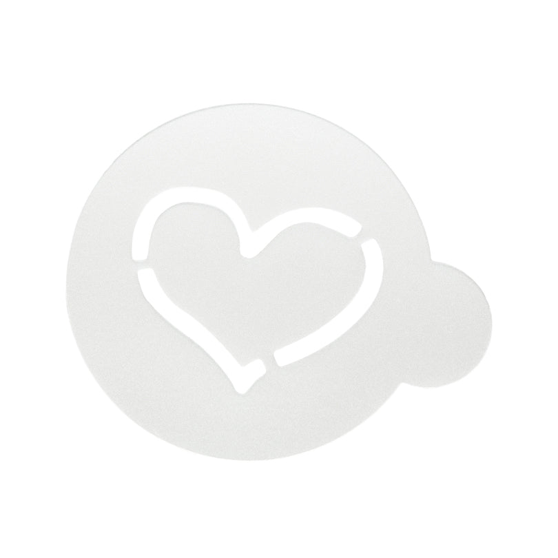 Sagome per decorare cappuccino/muffin "Coffee Culture", confezione assortita da 6 pezzi cm Ø10