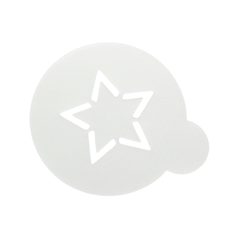 Sagome per decorare cappuccino/muffin "Coffee Culture", confezione assortita da 6 pezzi cm Ø10