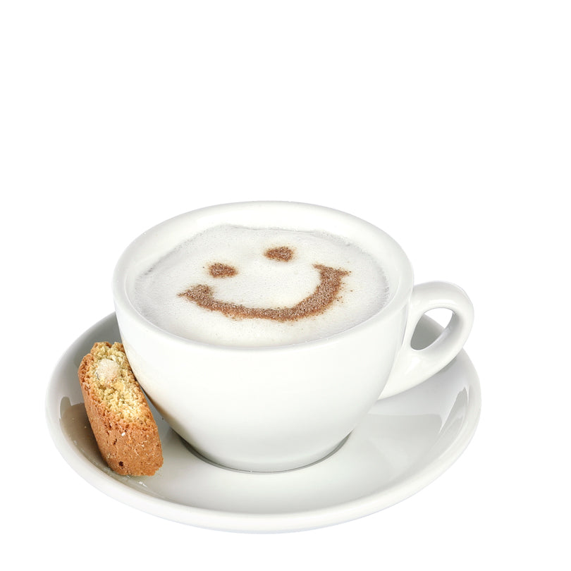 Sagome per decorare cappuccino/muffin "Coffee Culture", confezione assortita da 6 pezzi cm Ø10