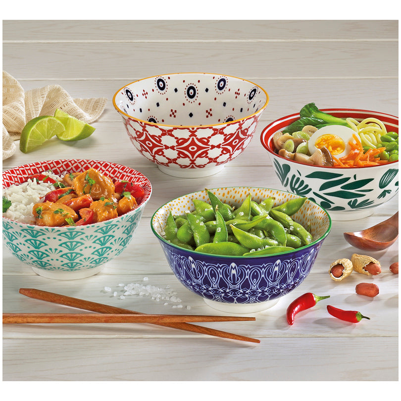 Ciotola müsli, ramen o finger food "Amici - Pesci" ml 500/cm Ø15,5x7