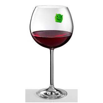 Segnabicchiere riutilizzabile "Fantasma", confezione assortita da 12 pezzi cm 1,4x1,7x1,4