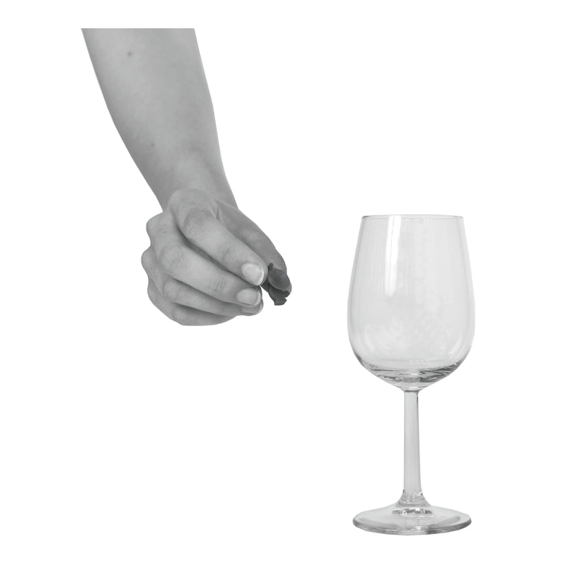 Segnabicchiere riutilizzabile "Fantasma", confezione assortita da 12 pezzi cm 1,4x1,7x1,4