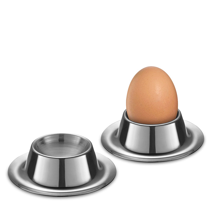 Portuovo tondo "Uovo", confezione 2 pezzi cm Ø8,5x20,3