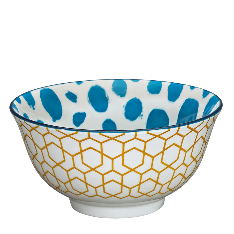Ciotola müsli, ramen o finger food "Amici - Favi" ml 500/cm Ø15,5x7