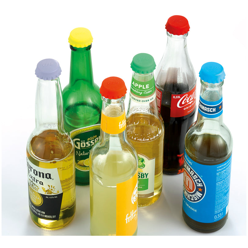 Tappo a corona "Salute", confezione assortita da 12 pezzi cm Ø3