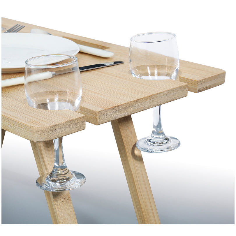 Cesto picnic "Ponza", per 4 persone cm 46x29x26