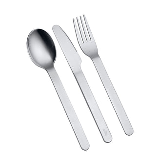 Set di posate "Gita" con custodia, 3 pezzi cm 19x5