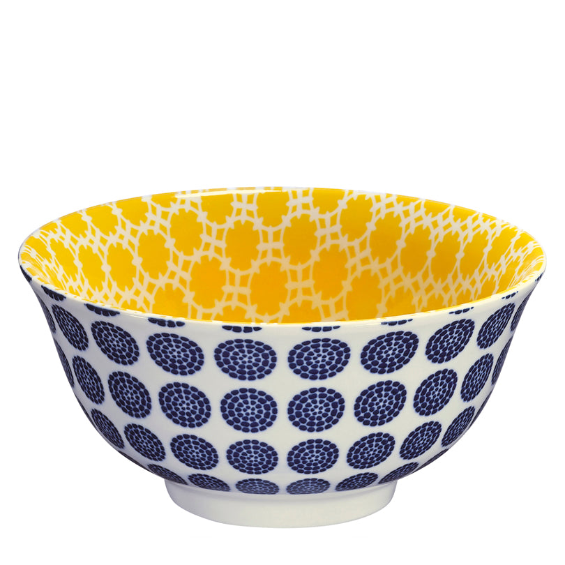 Ciotola müsli, ramen o finger food "Amici - Puntini" ml 850/cm Ø18x8