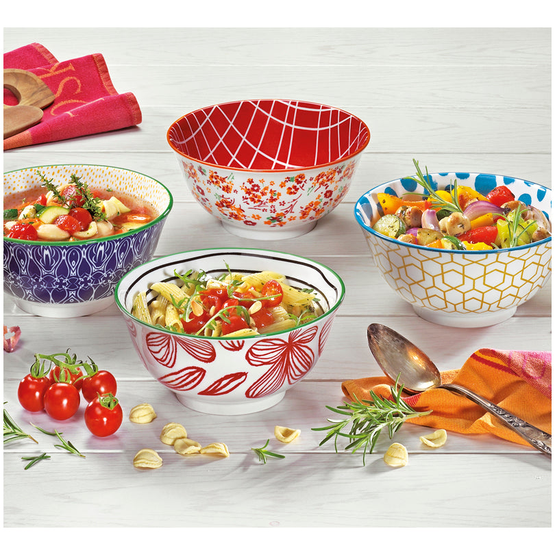 Ciotola müsli, ramen o finger food "Amici - Favi" ml 850/cm Ø18x8