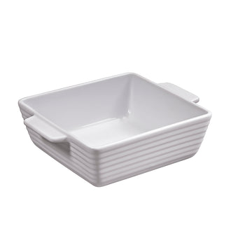 Pirofila quadrata "Burgund" ml 700/cm 15x15x5