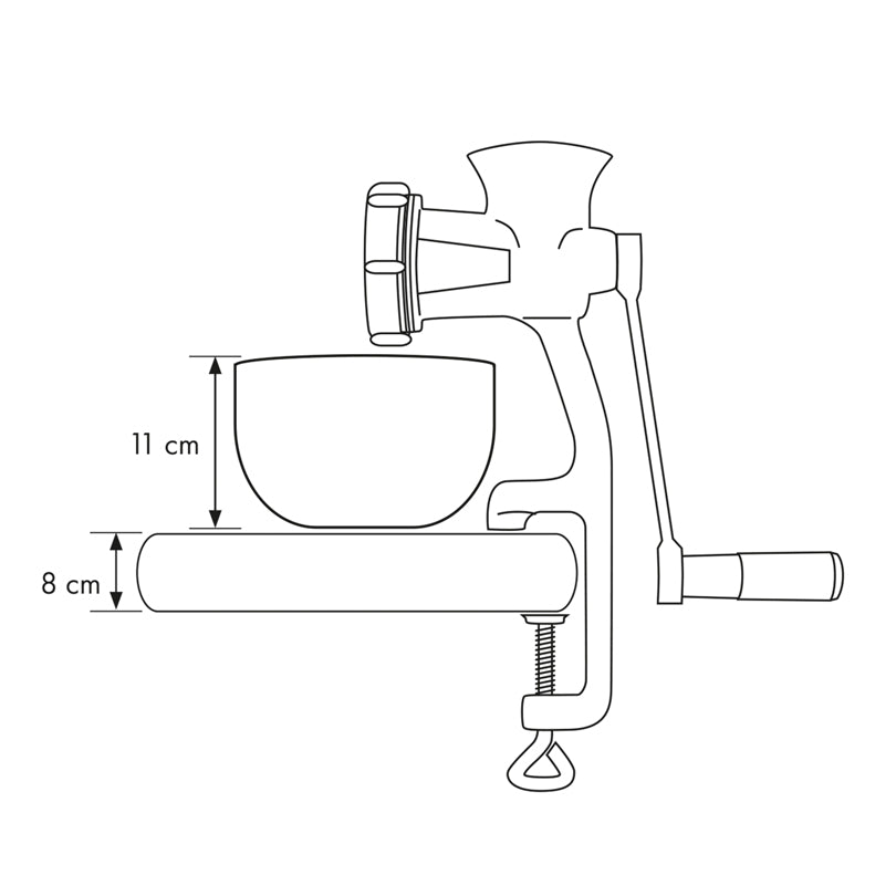 Tritacarne "Solido" cm 12,5x10x40