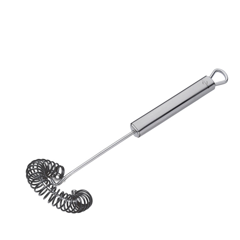 Frusta a spirale "Parma" con testa in silicone cm 27
