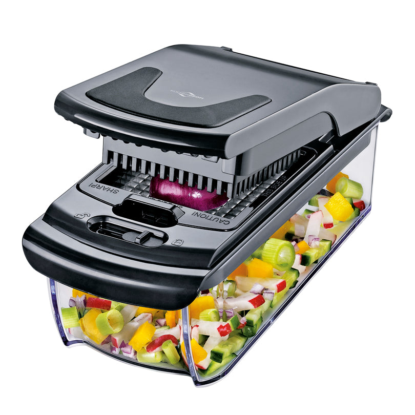 Tagliacubetti "Fix Plus" per cipolle e verdure cm 27,5x11x12