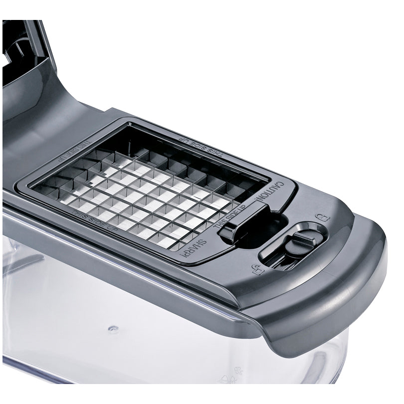 Tagliacubetti "Fix Plus" per cipolle e verdure cm 27,5x11x12